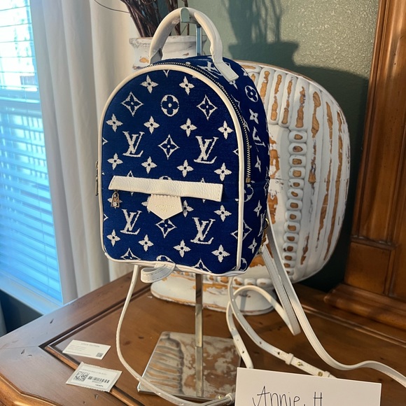 SOLD ๐ Louis Vuitton Palm Springs Mini Blue Limited Edition ๐ - Picture 2 of 16
